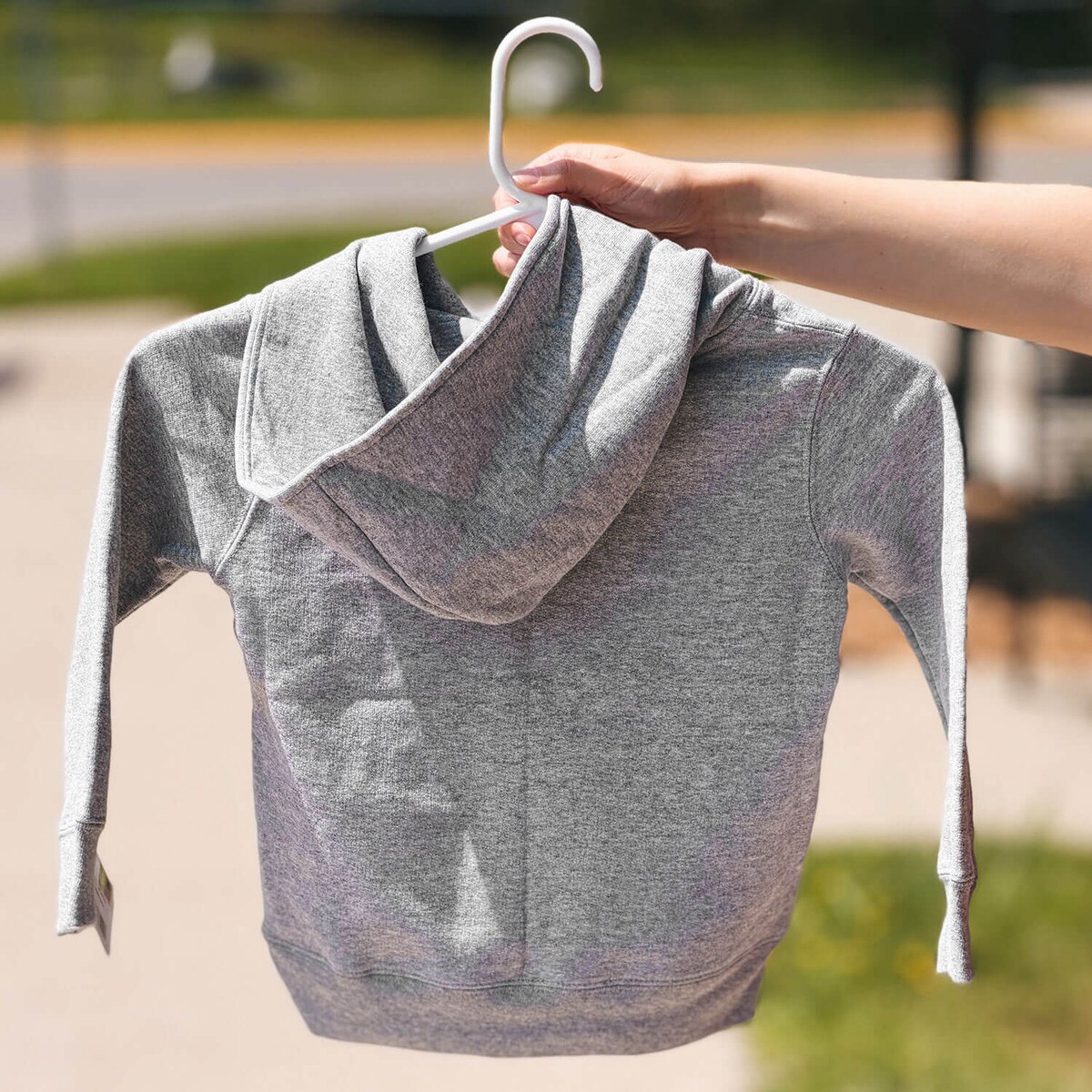 Back of CI Sport Toddler I-State Gray Hood